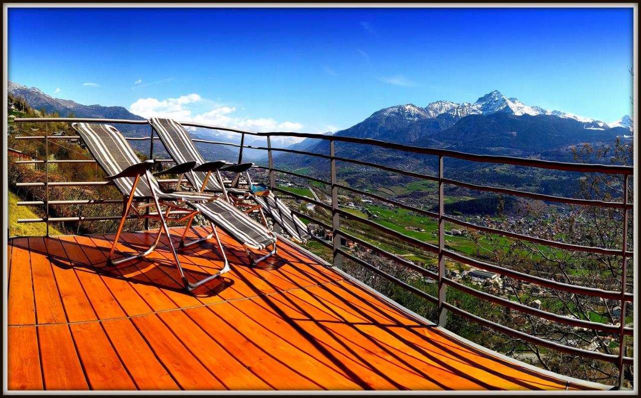 Chalet Con Jacuzzi Vista Montagne Αόστα Εξωτερικό φωτογραφία