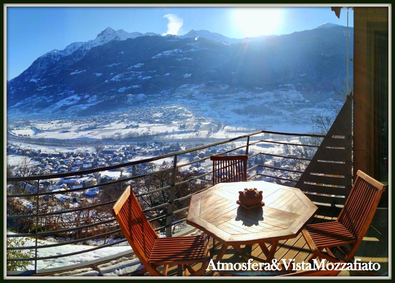 Chalet Con Jacuzzi Vista Montagne Αόστα Εξωτερικό φωτογραφία