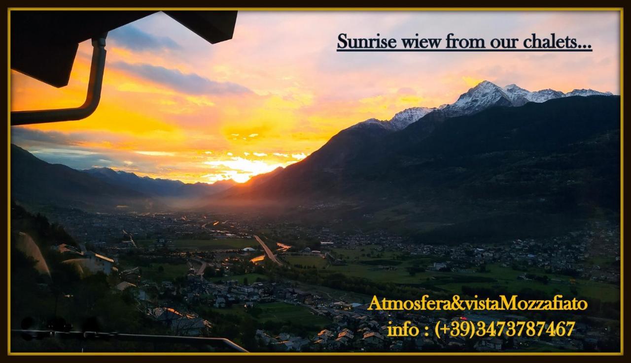 Chalet Con Jacuzzi Vista Montagne Αόστα Εξωτερικό φωτογραφία